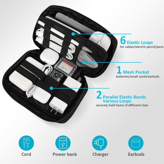 Water Resistant Electronic Accessories Case